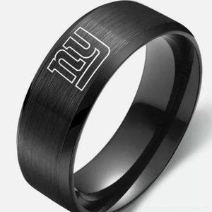 New York Giants Stainless Steel Band Ring